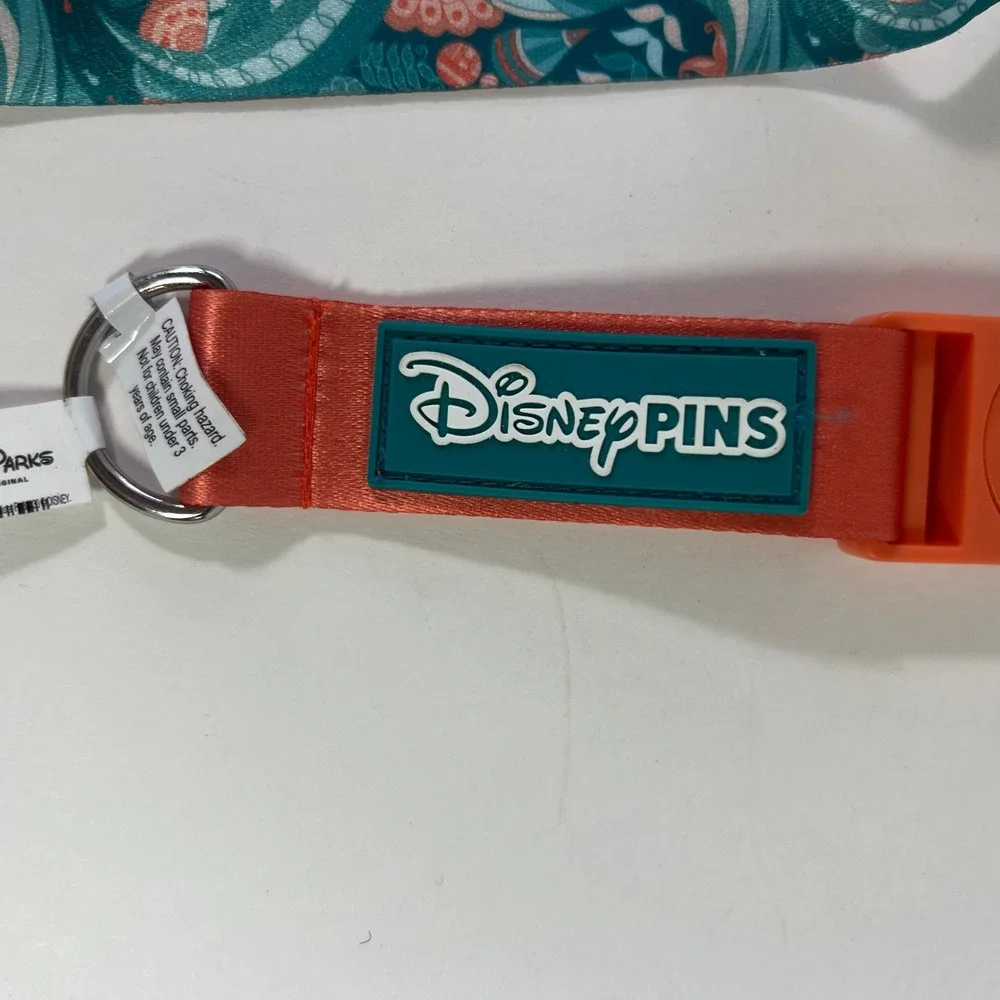 Disney Parks Disney Pins The Little Mermaid Reversible Lanyard Ariel 25